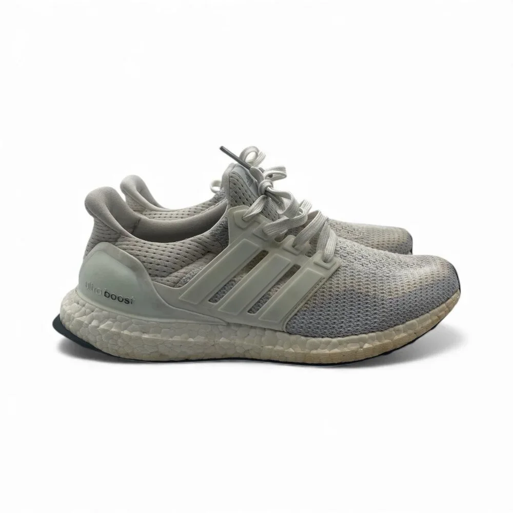 Adidas Ultra Boost 2.0 AF5142 White Clear Grey Running Shoes Women's Size 8.5 - Picture 1 of 6